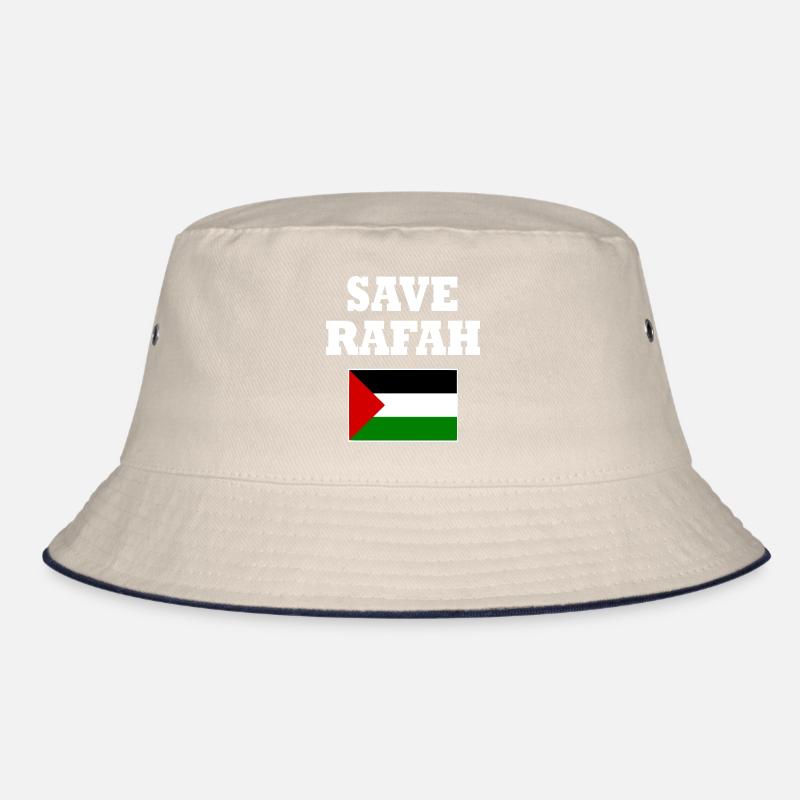 Save rafah Bucket Hat