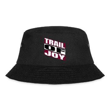 Biking Fitness Gift Inner Bliss Trail Riding - Bucket Hat - black - Front - Lela (165cm)