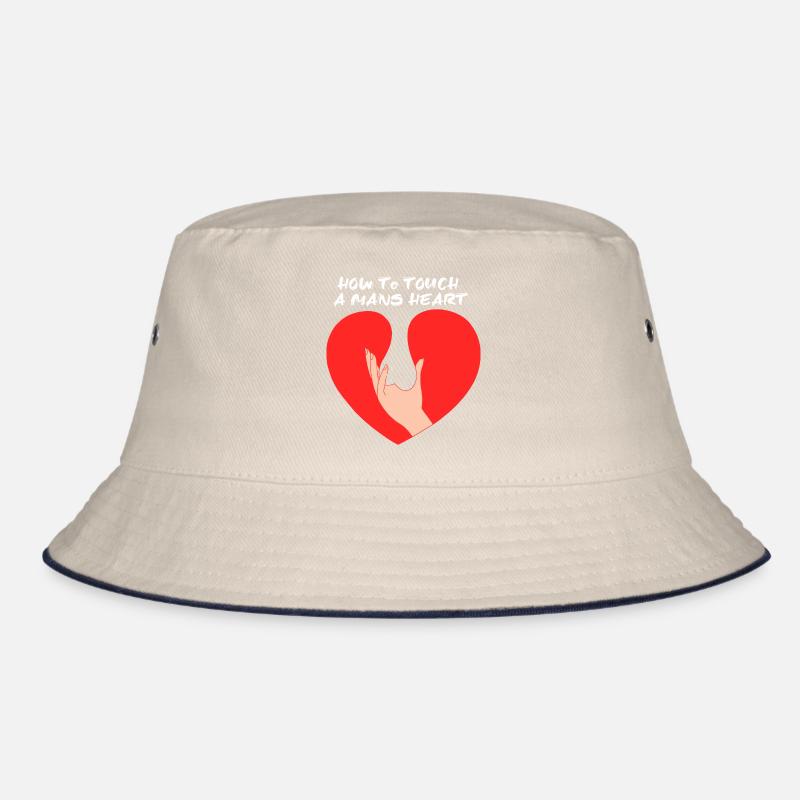 How To Touch a man's heart Bucket Hat