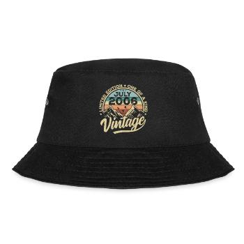 Geboren Im Juli 2006 Jahrgang Geburtstag Juli 2006 - Bucket Hat - Schwarz - Vorne - Lela (165cm)