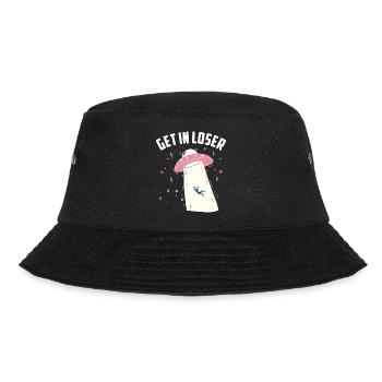 Get In Loser - Bucket Hat - black - Front - Lela (165cm)