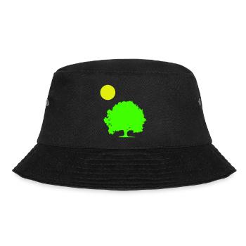 baum sonne - Bucket Hat - Schwarz - Vorne - Lela (165cm)