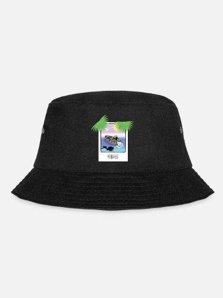Schnappschuss Urlaub - Bucket Hat - Schwarz