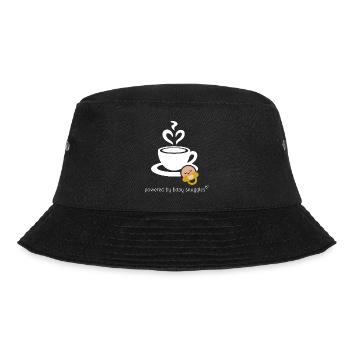 Pacifier, Coffee & Heart Design for Mothers - Bucket Hat - black - Front - Lela (165cm)