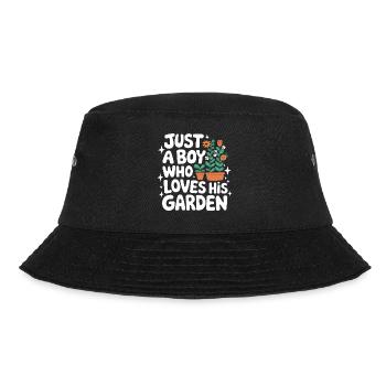 Gardener Garden Plants Gardening - Bucket Hat - black - Front - Lela (165cm)