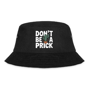 Cactus Cacti Desert Plant - Bucket Hat - black - Front - Lela (165cm)