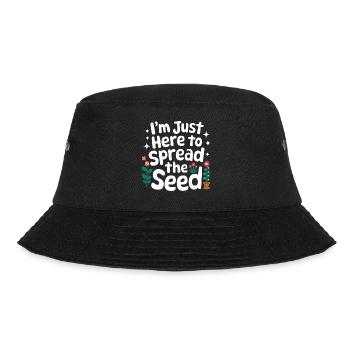 Gardener Garden Plants Gardening - Bucket Hat - black - Front - Lela (165cm)