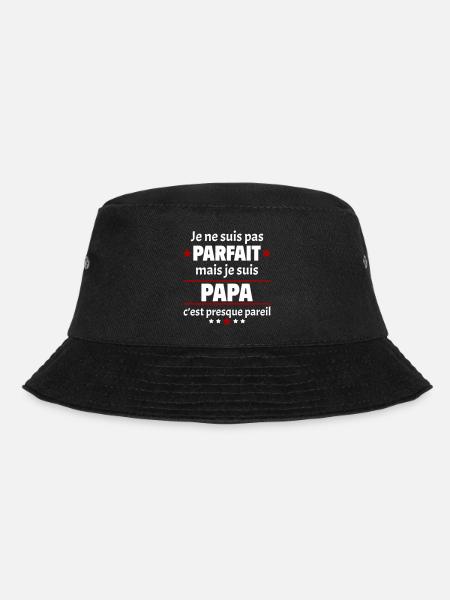 Pas parfait mais papa, fête des pères, noël - Bob - noir