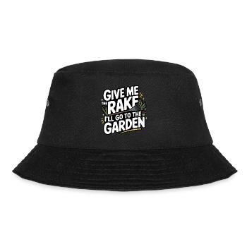 Gardener Garden Plants Gardening - Bucket Hat - black - Front - Lela (165cm)