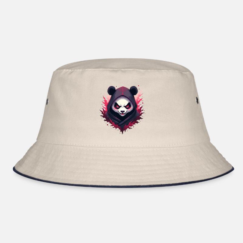 Evil Ninja Panda Bucket Hat