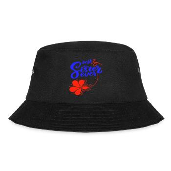 best sister ever - Bucket Hat - black - Front - Lela (165cm)