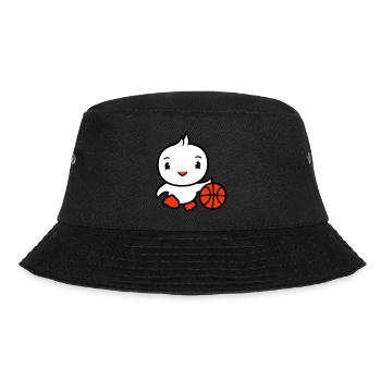 Bird Basketball Play Fun Ball Sports Dribbling - Bucket Hat - black - Front - Lela (165cm)