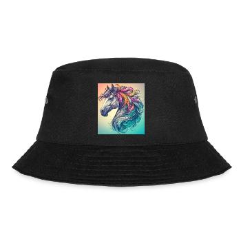 horse - Bucket Hat - black - Front - Lela (165cm)