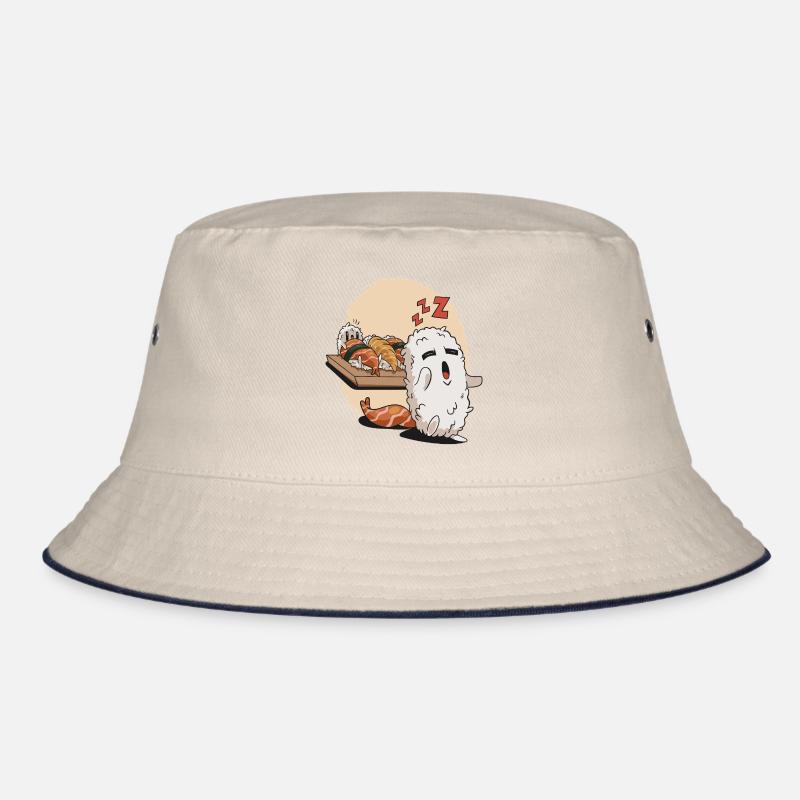 Sleeping sushi Bucket Hat