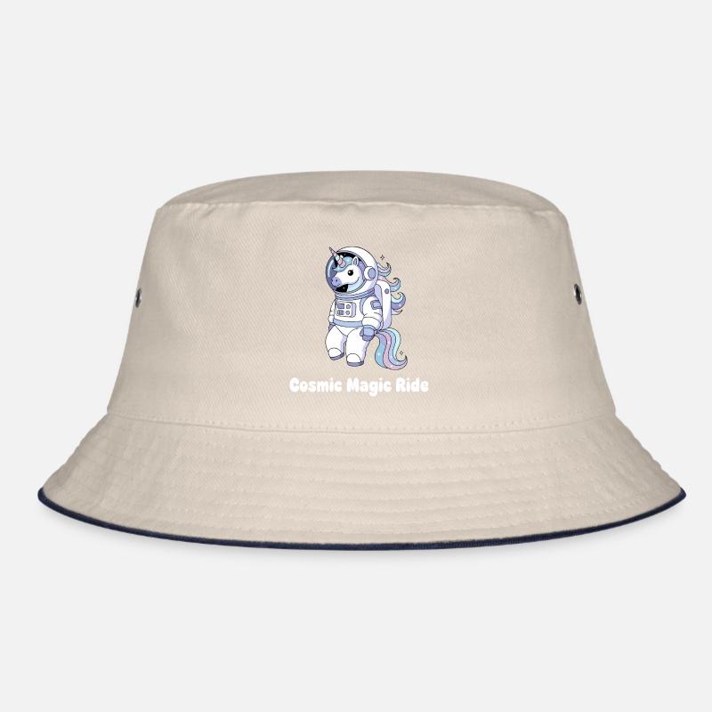 Kosmische Einhorn Raumfahrt Bucket Hat