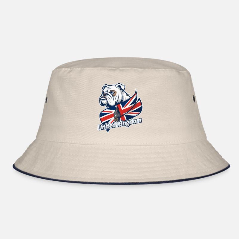Bouledogue avec drapeau britannique et Big Ben Bob