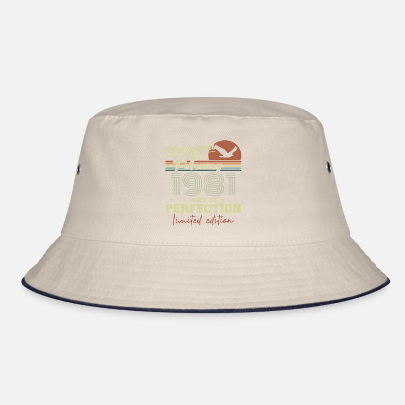Geburtstag Februar 1981 Bucket Hat