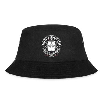 Airfryer Lovers Club Crisp Guilt Free - Bucket Hat - Schwarz - Vorne - Lela (165cm)