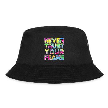 Never Fears W - Bucket Hat - black - Front - Lela (165cm)