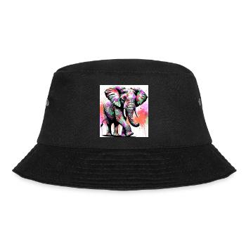 éléphant - Bob - noir - Devant - Lela (165cm)