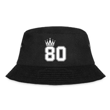 80_krone- - Bucket Hat - black - Front - Lela (165cm)