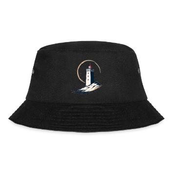 Rubjerg Knude Lighthouse – Denmark - Bucket Hat - black - Front - Lela (165cm)