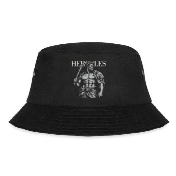 Herkules' mythische Stärke-Silhouette - Bucket Hat - Schwarz - Vorne