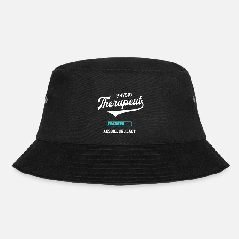 Therapeut Ausbildung Krankengymnastik Physio Azubi - Bucket Hat - Schwarz