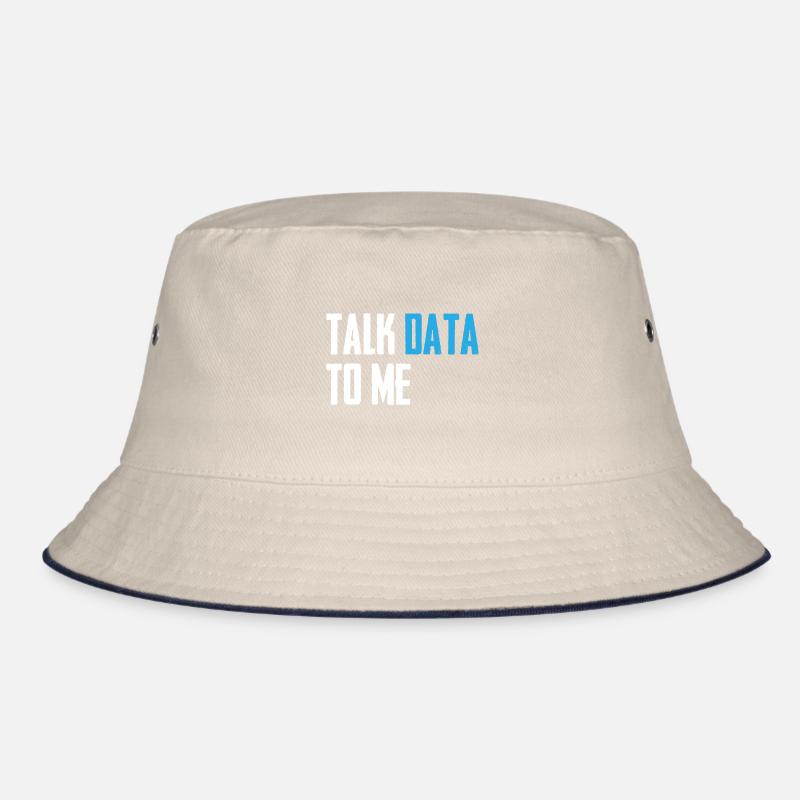 Talk data to me Data Science Computer Science Bucket Hat