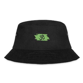 Om - Bucket Hat - Schwarz - Vorne - Lela (165cm)