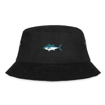 Meerestiere - Bucket Hat - Schwarz - Vorne - Lela (165cm)