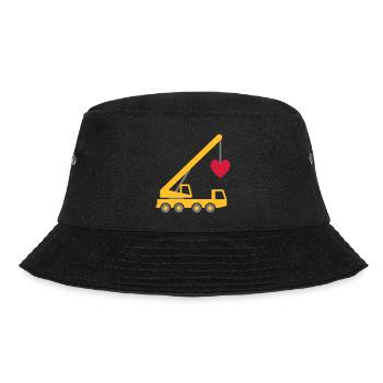 ★ Les couleurs de conception peuvent être modifiées ★ Grue mobile avec un cœur - Bob - noir - Devant - Lela (165cm)