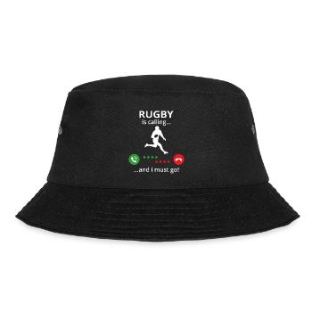 rugby is calling and i must go - Bucket Hat - black - Front - Lela (165cm)