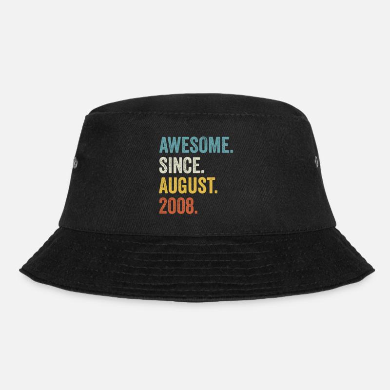 Awesome Since August 2008 14e anniversaire - Bob - noir