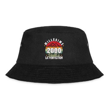 Millésime 2000, Cadeau D'anniversaire Vintage 2000 - Bob - noir - Devant - Lela (165cm)