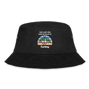 Tourist in Turkey - Bucket Hat - black - Front - Lela (165cm)