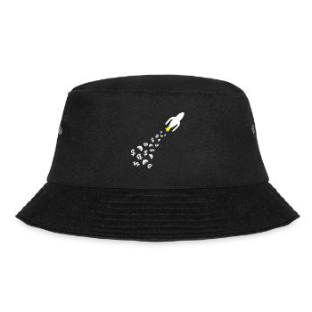 Die Anleger - Bucket Hat - Schwarz - Vorne - Lela (165cm)