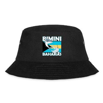 Bimini Bahamas flag - Bucket Hat - black - Front - Lela (165cm)