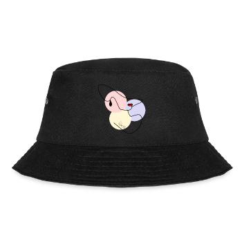 EHEFRAU. TOCHTER. JUGENDLICHER. FRAUENTAG - Bucket Hat - Schwarz - Vorne - Lela (165cm)