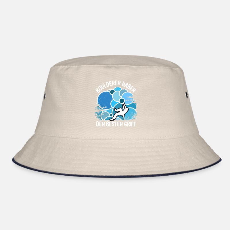 Vintage Bouldern Boulderer Klettern Kletterer Bucket Hat