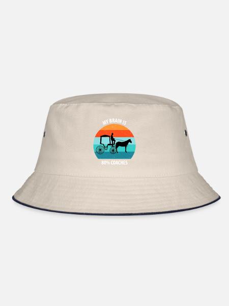 Calèche de cocher Calèche tirée par des chevaux Calèche - Bob - blanc cassé/bleu marine - Devant