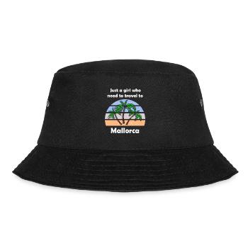 Holidays in Mallorca - Bucket Hat - black - Front - Lela (165cm)