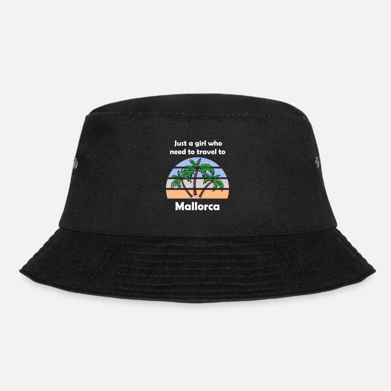 Der Urlaub auf Mallorca - Bucket Hat - Schwarz