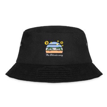 The path to Bitcoin - Bucket Hat - black - Front - Lela (165cm)
