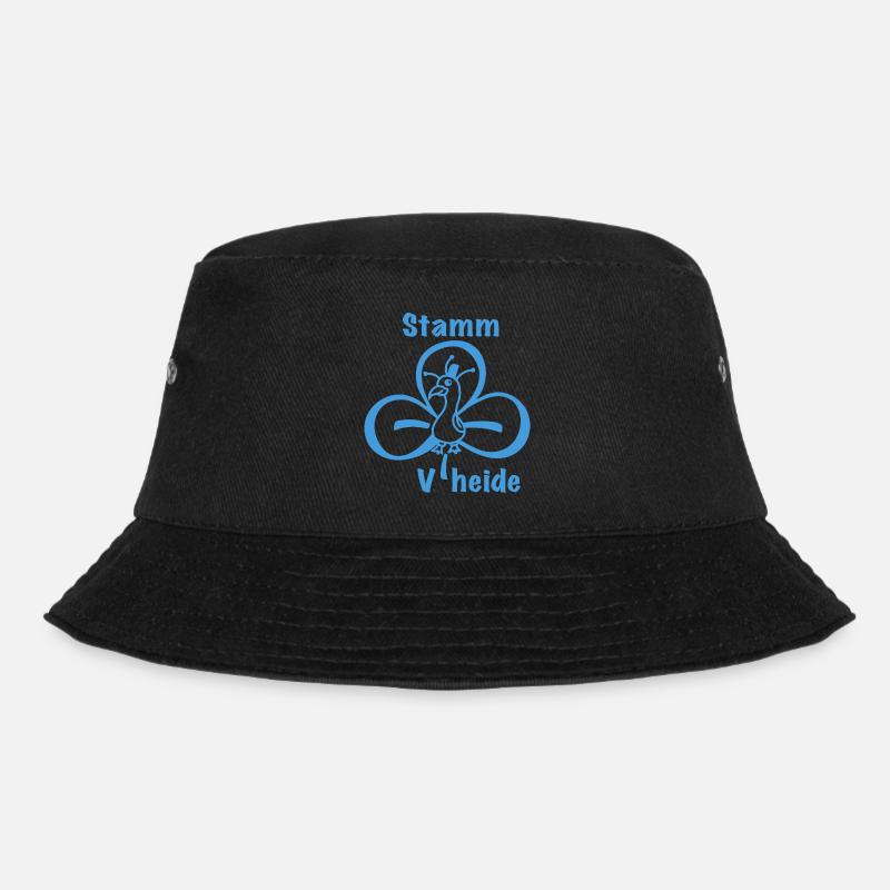 Logo Pfau - Bucket Hat - Schwarz
