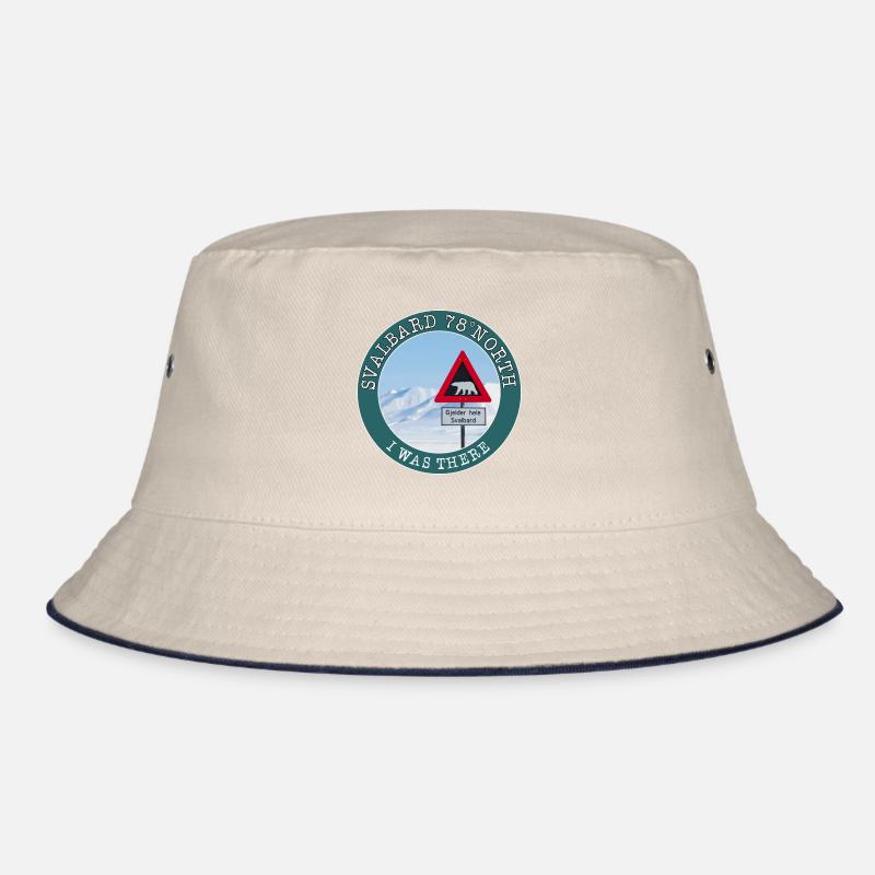 Svalbard 78 North I was there. North pole Arctic Bucket Hat