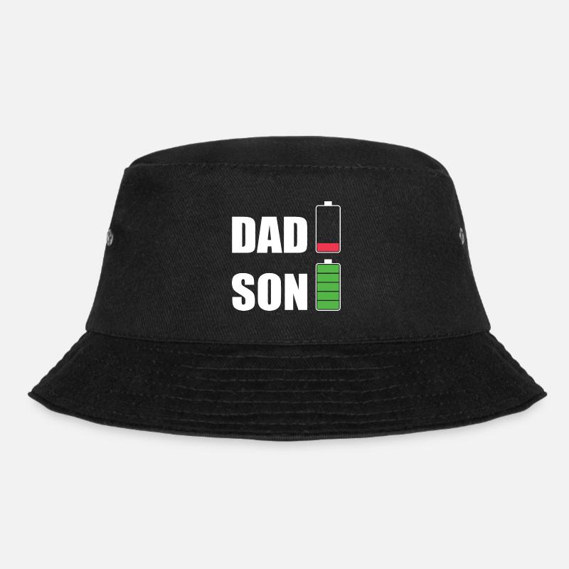DAD & SON - Bucket Hat - black