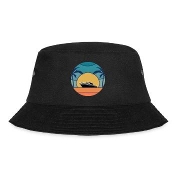 Boat Captain Gift Ship Boat Owner Captain - Bucket Hat - black - Front - Lela (165cm)