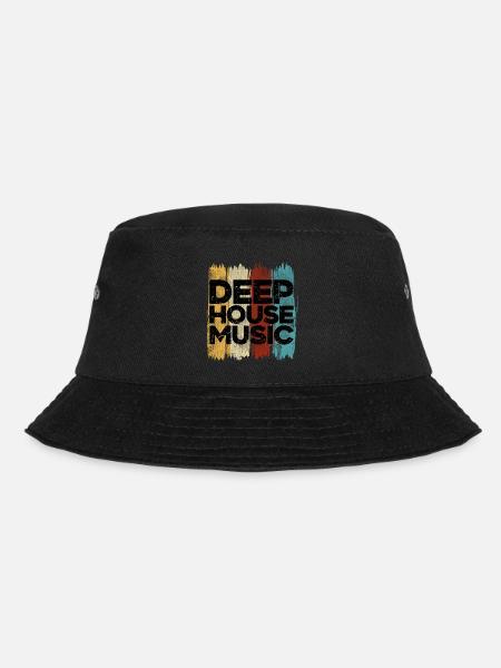| de musique Deep House Couleurs rétro - Bob - noir