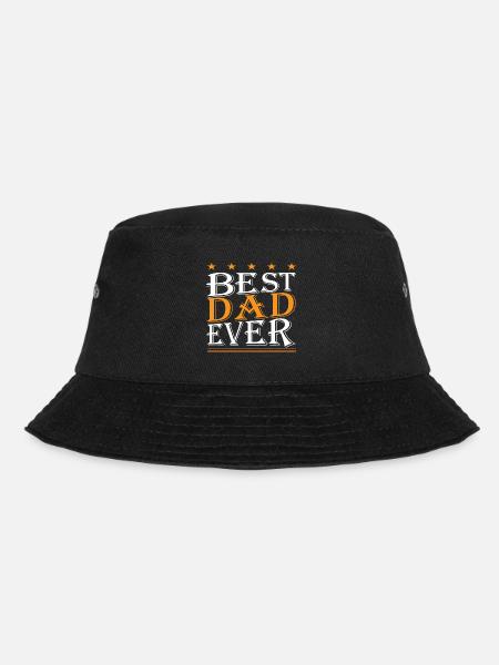 Best Dad Ever Love Father's Day - Father's Day - Bucket Hat - black